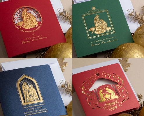 kartki świąteczne firmowe religijne mix1